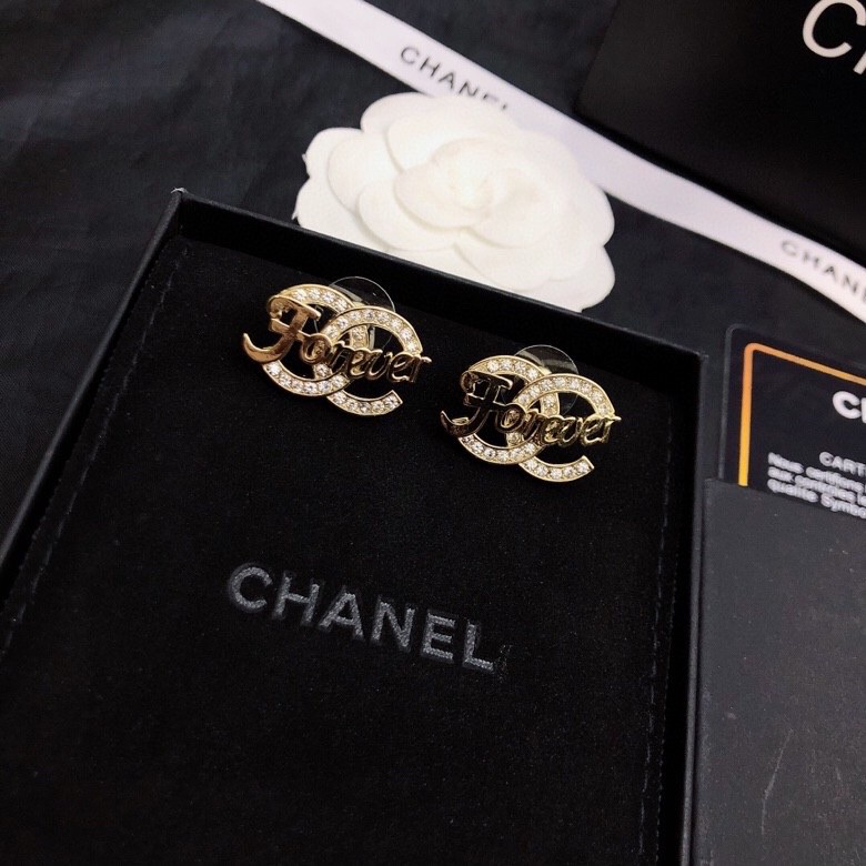 Ch*el earrings